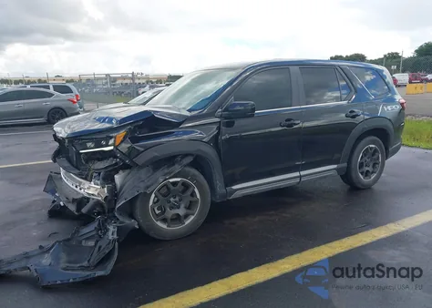 2023 Honda Pilot Awd Ex-L 7 Passenger из США, поврежденный, VIN 5FNYG1H52PB029662